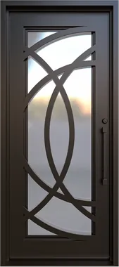 Barcelona single iron door
