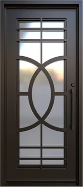 Madrid single iron door